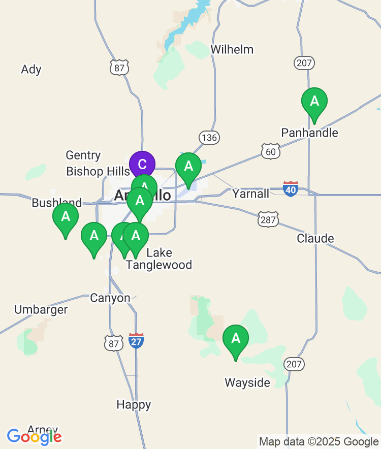 Amarillo Available Airport Options